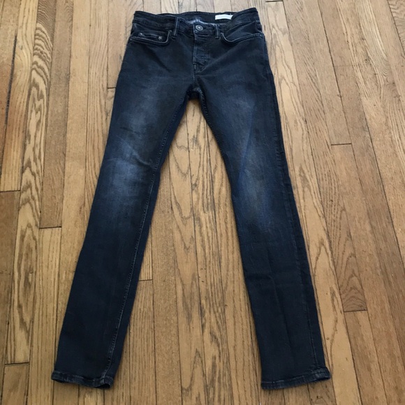 All Saints Grey Cigarette Jeans, 28 - Picture 3 of 8